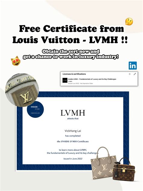 curso louis vuitton|Registrations Open for the October 2024 INSIDE LVMH Certificate!.